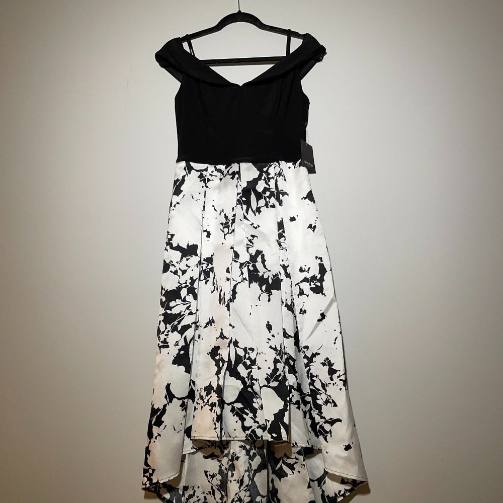 Black and white dress